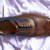 Bromley - Premium Quality Handmade Wingtip Brogue Leather Oxford Shoes