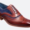 Bromley - Premium Quality Handmade Wingtip Brogue Leather Oxford Shoes