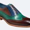 Chroma - Premium Quality Handmade Brogue Wingtip Leather Oxford Shoes