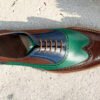 Chroma - Premium Quality Handmade Brogue Wingtip Leather Oxford Shoes