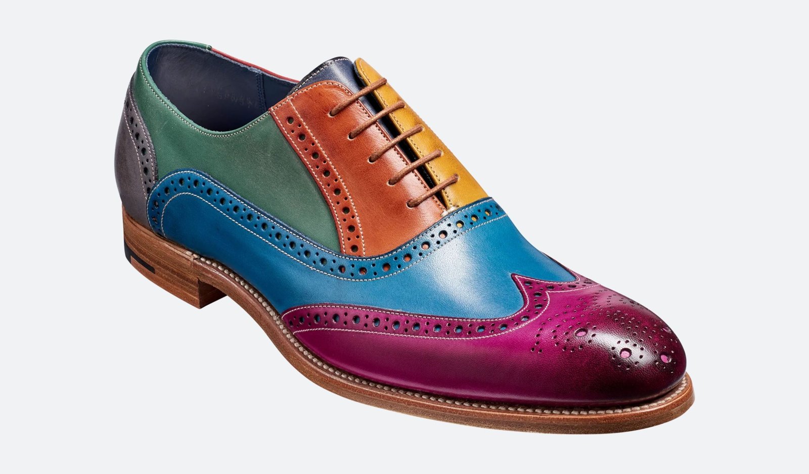 Chroma - Premium Quality Handmade Brogue Wingtip Leather Oxford Shoes