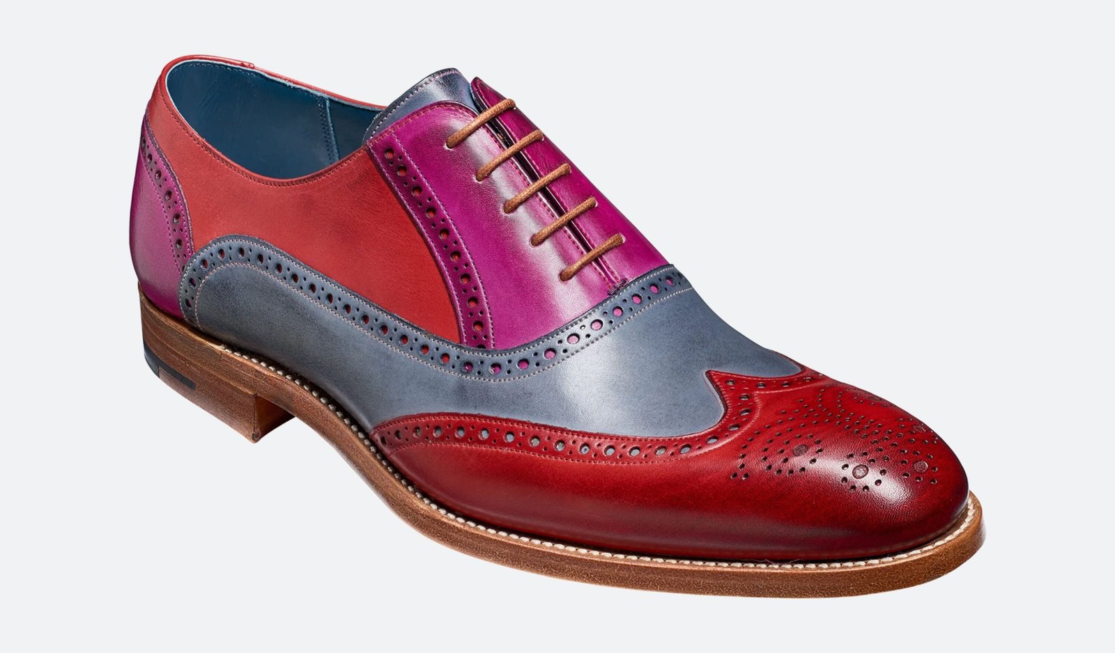 Chroma - Premium Quality Handmade Brogue Wingtip Leather Oxford Shoes