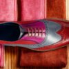 Chroma - Premium Quality Handmade Brogue Wingtip Leather Oxford Shoes