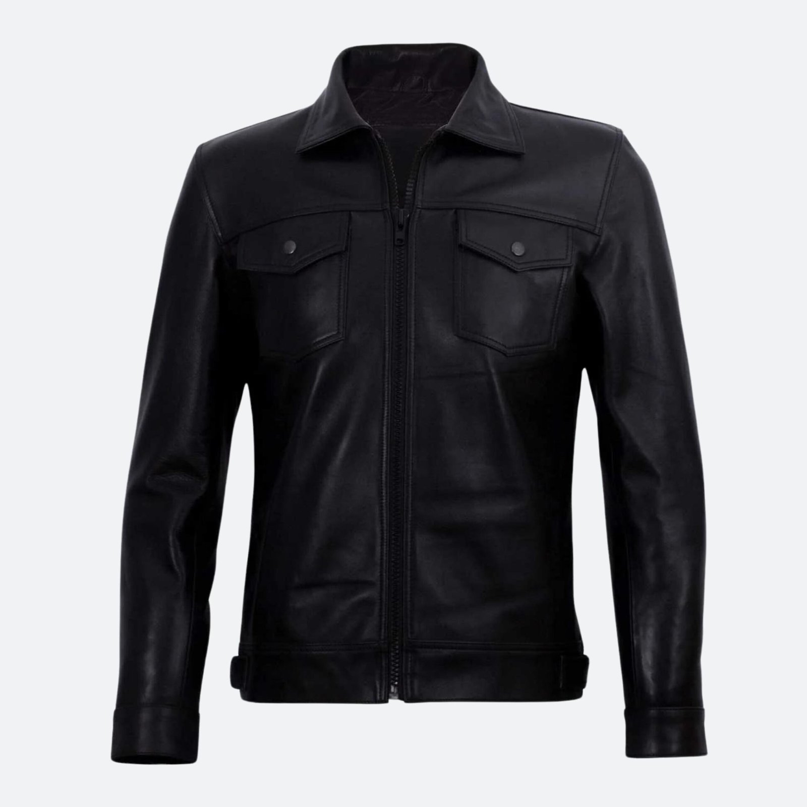 Classic - Black - Premium Quality Handmade Leather Jackets