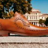 Clint - Premium Quality Handmade Leather Wingtip Derby Shoes