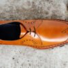 Clint - Premium Quality Handmade Leather Wingtip Derby Shoes