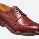 Gator - Premium Quality Handmade Leather Brogue Wingtip Derby Shoes