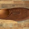 Hamlet - Premium Quality Handmade Leather Brogue Wingtip Oxford Shoes