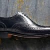 Hilton - Premium Quality Handmade Leather Brogue Wingtip Oxford Shoes