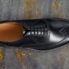 Hilton - Premium Quality Handmade Leather Brogue Wingtip Oxford Shoes