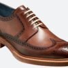 Hudson - Premium Quality Handmade Brogue Wingtip Leather Derby Shoes