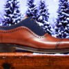 Kingsler - Premium Quality Handmade Leather Brogue Wingtip Oxford Shoes