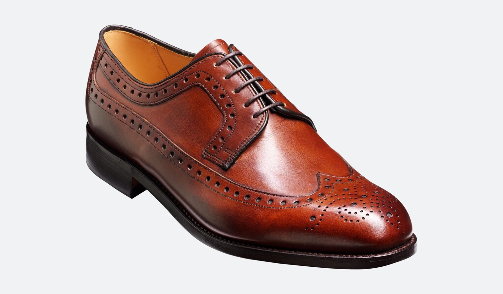 Regency - Premium Quality Handmade Leather Brogue Wingtip Derby Shoes