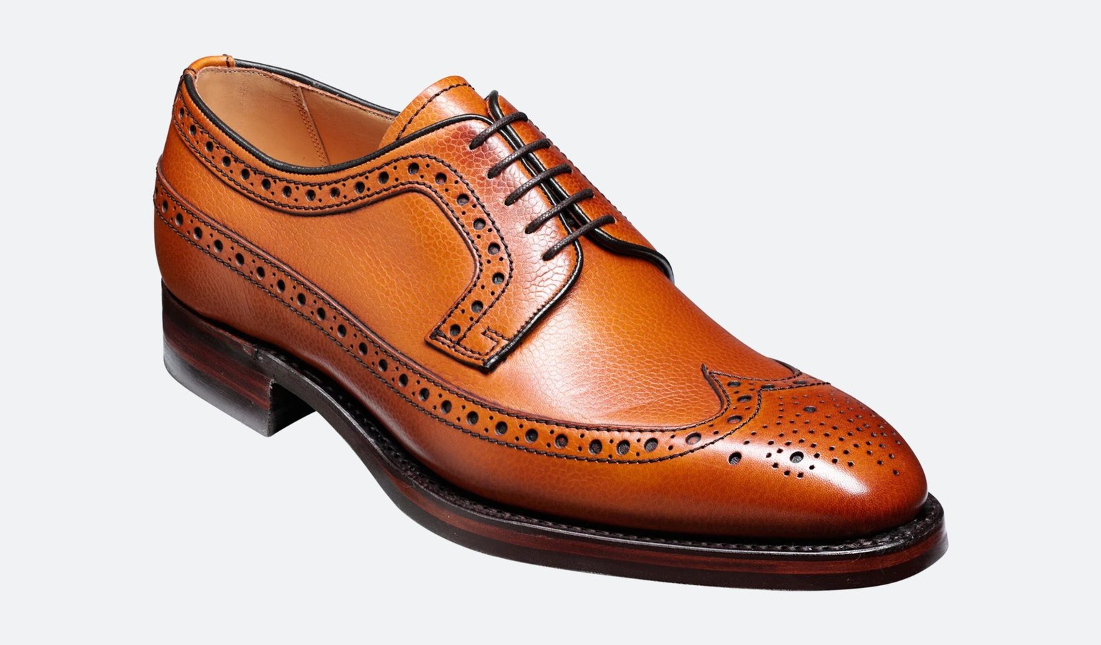 Regent - Premium Quality Handmade Leather Brogue Wingtip Derby Shoes