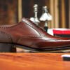 Ringo - Premium Quality Handmade Leather Brogue Wingtip Oxford Shoes