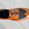 Robertson - Premium Quality Handmade Tweed Leather Wingtip Derby Shoes