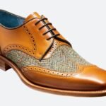 Robertson - Premium Quality Handmade Tweed Leather Wingtip Derby Shoes