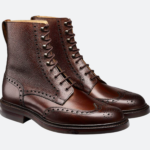 Robust- Premium Quality Handmade Leather Brogue Wingtip Derby Boots