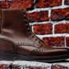 Robust- Premium Quality Handmade Leather Brogue Wingtip Derby Boots