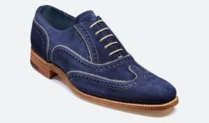 Spector - Premium Quality Handmade Leather & Suede Wingtip Oxford Shoes