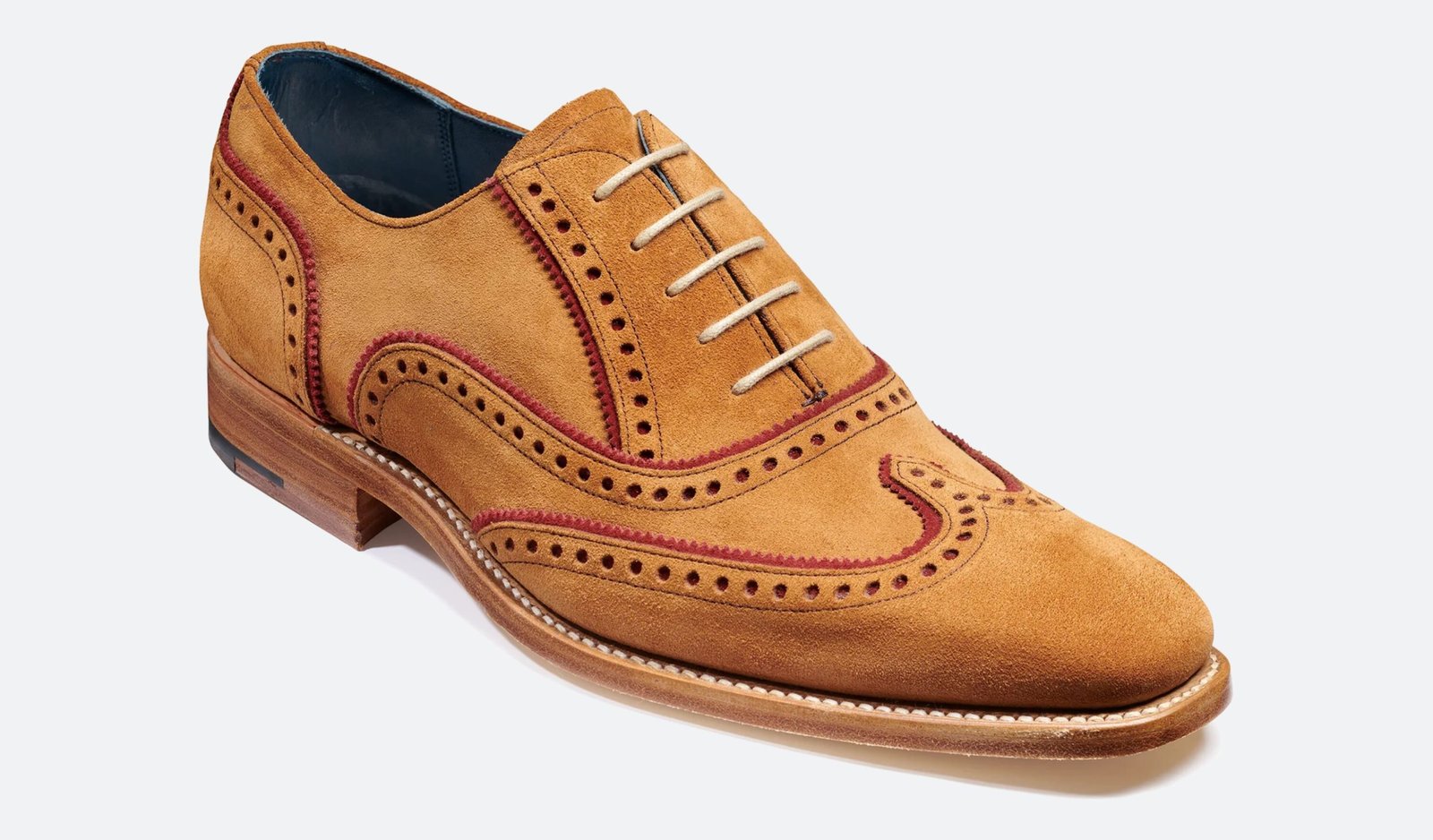 Spector - Premium Quality Handmade Leather & Suede Wingtip Oxford Shoes