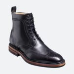 Wiseman- Premium Quality Handmade Leather Brogue Wingtip Derby Boots