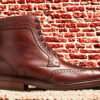 Wiseman- Premium Quality Handmade Leather Brogue Wingtip Derby Boots