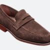 Gilman - Premium Quality Handmade Suede Leather Penny Loafer Shoes