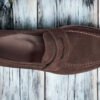 Gilman - Premium Quality Handmade Suede Leather Penny Loafer Shoes