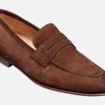 Marlon - Premium Quality Handmade Suede Leather Penny Loafer Shoes