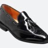 Milton - Premium Quality Handmade Leather Wingtip Brogue Tassel Loafer Shoes