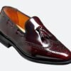 Milton - Premium Quality Handmade Leather Wingtip Brogue Tassel Loafer Shoes