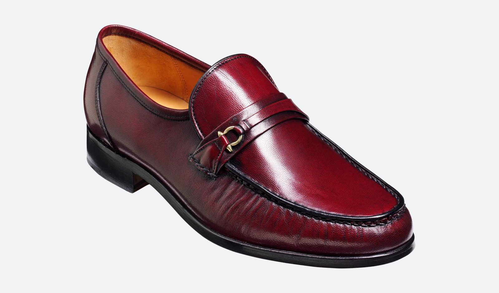 Wilson - Premium Quality Handmade Leather Buckle Loafer Shoes