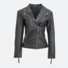 Ella Noir - Premium Quality Handmade Women's Leather Jacket